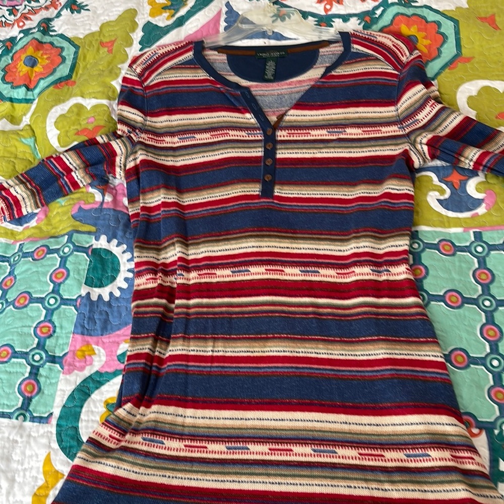 Lauren Jeans Co. by Ralph Lauren dress. Size large, excellent condition